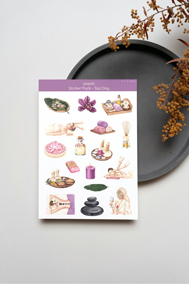 Spa Day Sticker Sheet - 1