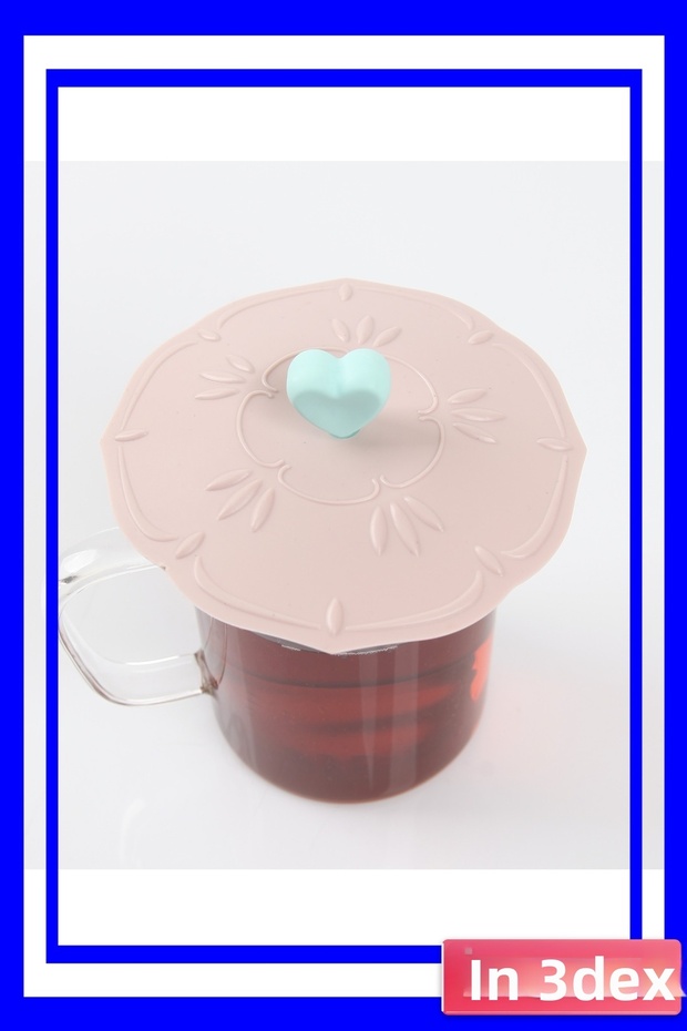 غطاء كوب مزخرف، إكسسوار عملي للمطبخ - 1