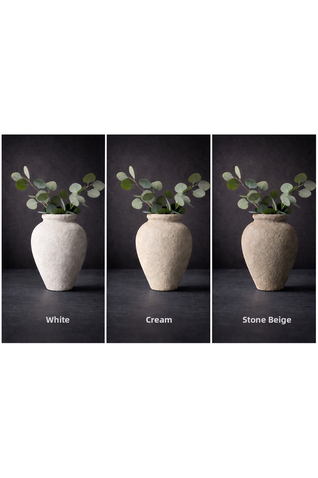 Large Textured Cube Vase - 2