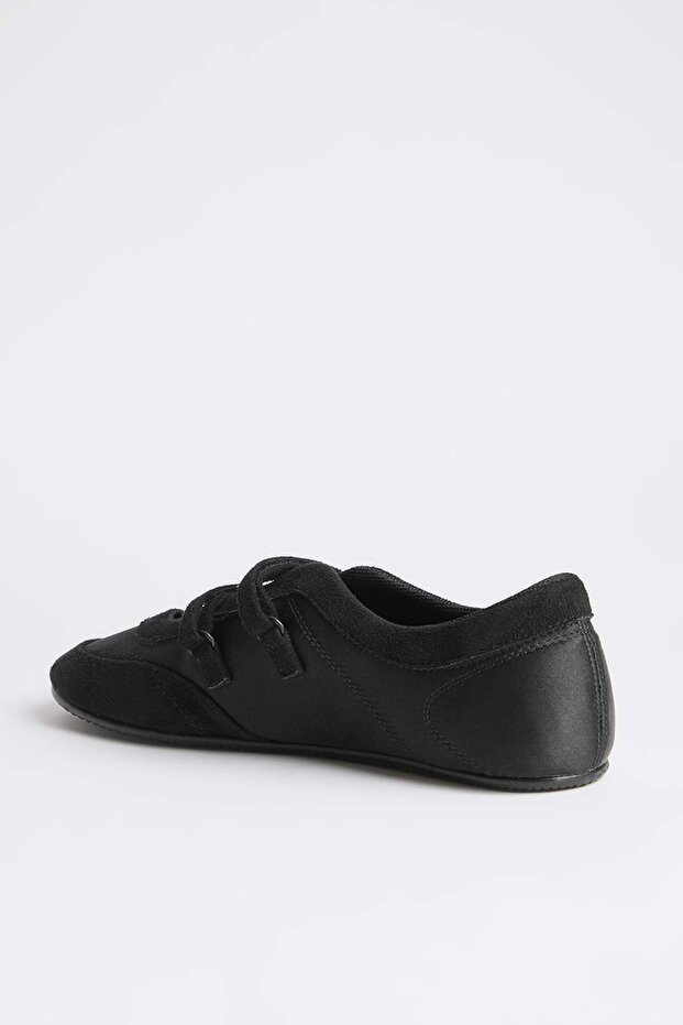 Teen Siyah Bant Detaylı Kadın Sneaker TAKSS26SN00005 - 7