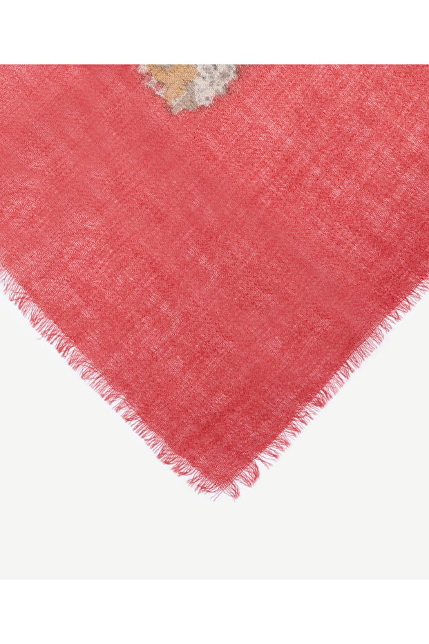 شال صوف منقوش - 2