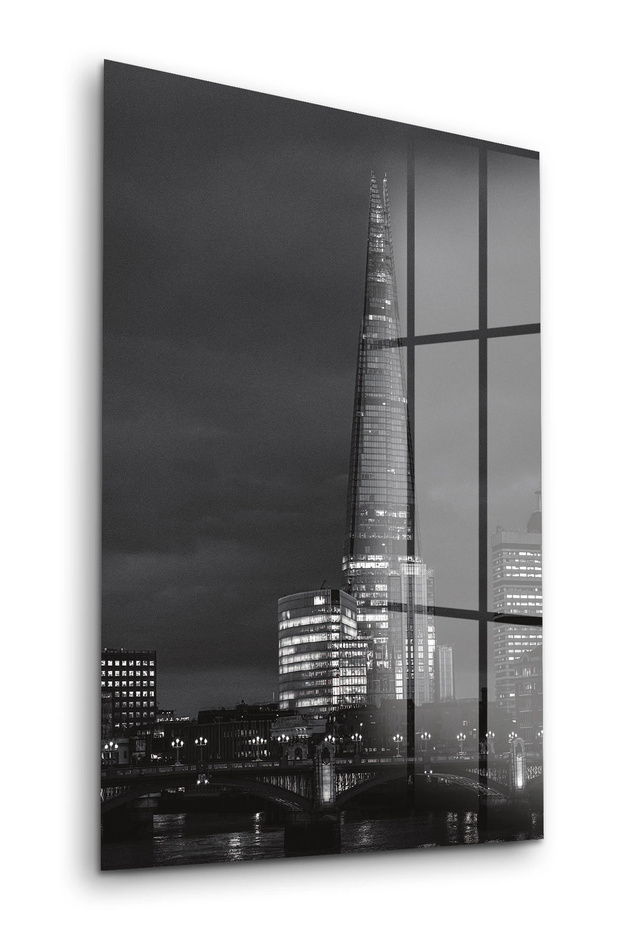 Glass Table Cityscape - 1