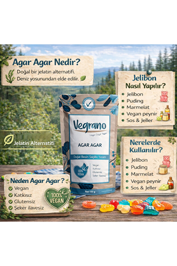 Agar Agar 100 Gr - 5