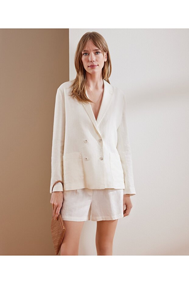 سترة مزدوجة الصدر - 2