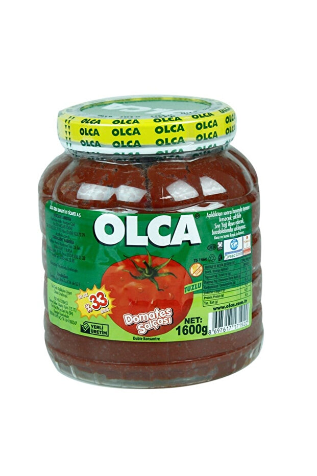 Domates Salça 1600gr 33 Brix - 2