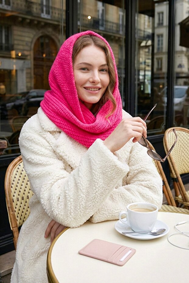 Women's Knitwear Neck Collar – Soft Texture, Cold Resistant, Stylish Design