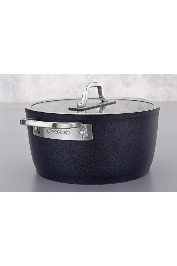 طقم أواني طهي من 7 قطع مع قاعدة حثية من برو بلس - 2