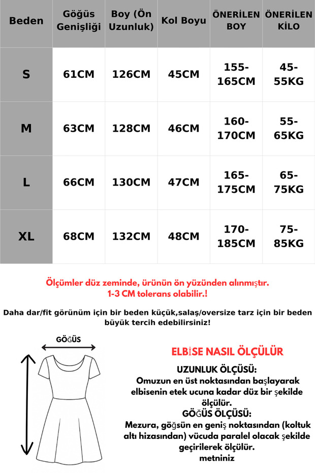 Vizon Bisiklet Yaka Basic Triko Kadın Elbise MG2611 - 2