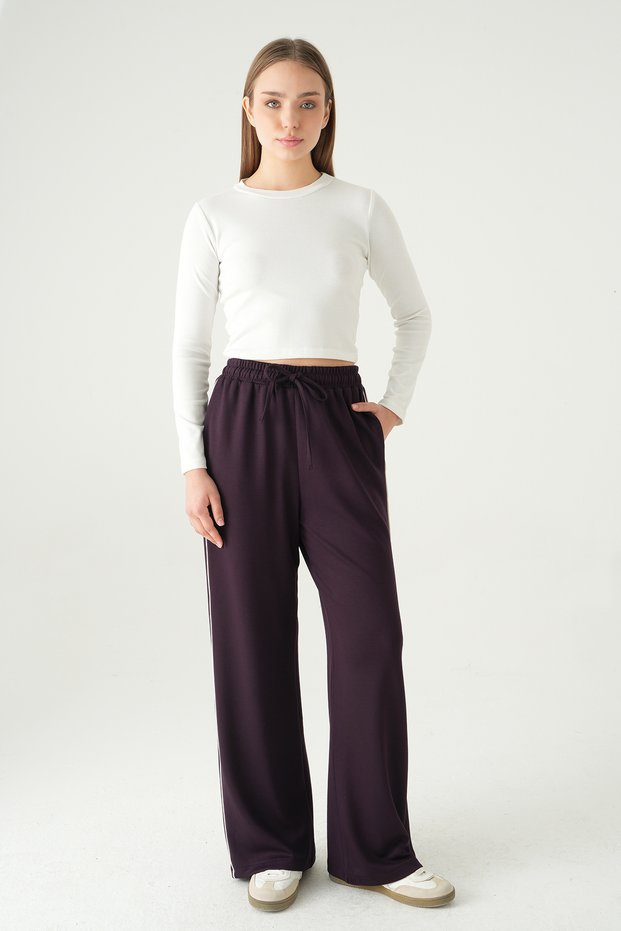 Mürdüm Palazzo Striped Tracksuit 9212m