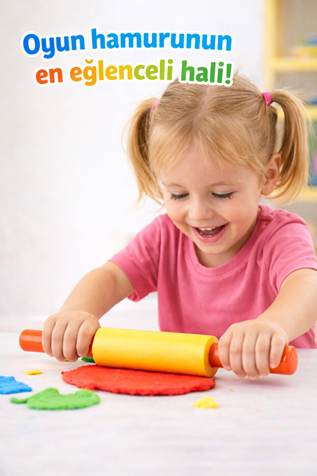 Oyun Hamuru 6lı + Merdane Hediyeli - 3