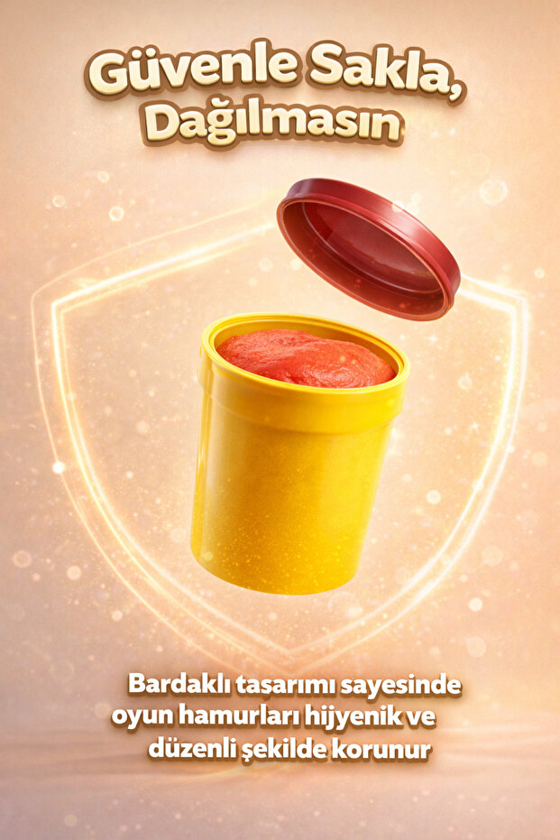 Oyun Hamuru 6lı + Merdane Hediyeli - 4