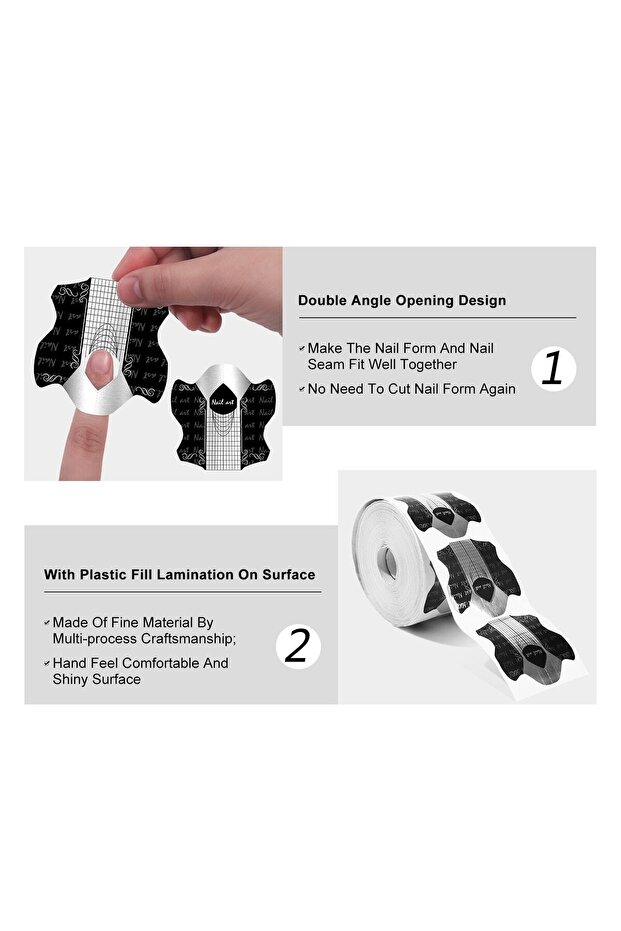 Viola Prosthetic Nail Template - 2