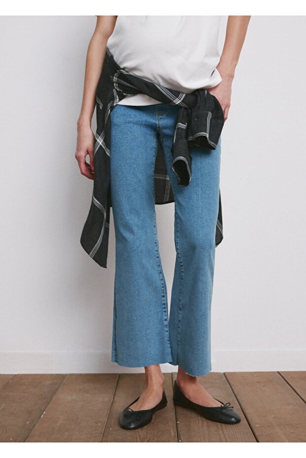 Wide leg hamile jean - 1