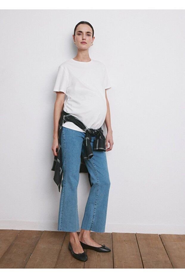 Wide leg hamile jean - 2