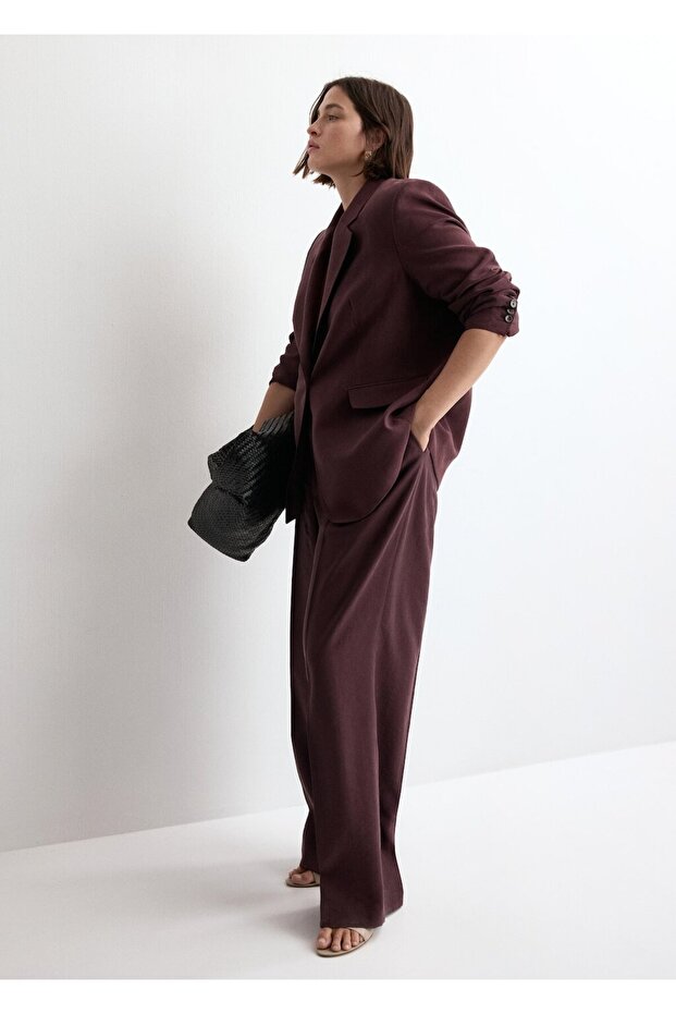 Lyocell blazer ceket - 7