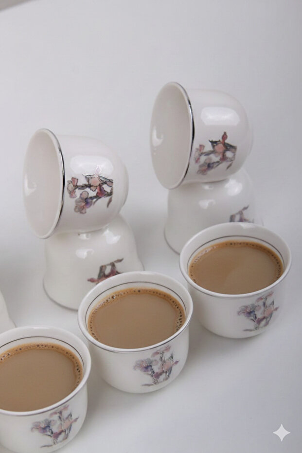 طقم فناجيل قهوة وكاسات شاي - 2