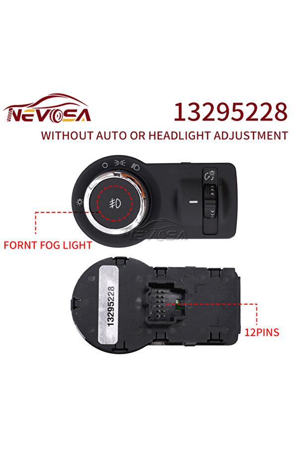 13295228 no auto For Chevrolet Cruze Aveo S10 2013 2014 2015 2016 For Opel Astra Headlight Light Fog