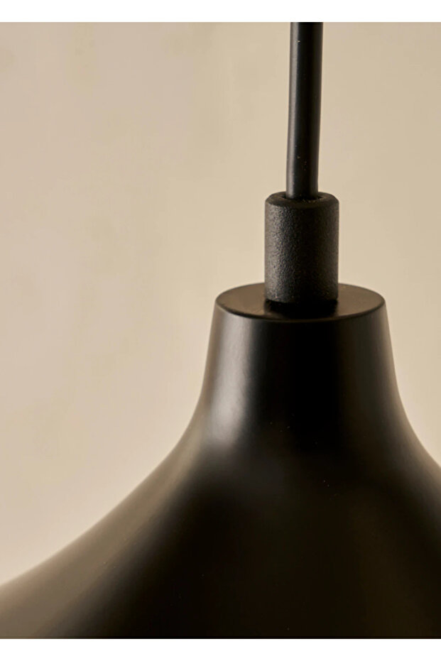 Chloe Sarkıt Avize Siyah (35x75 cm) - 3