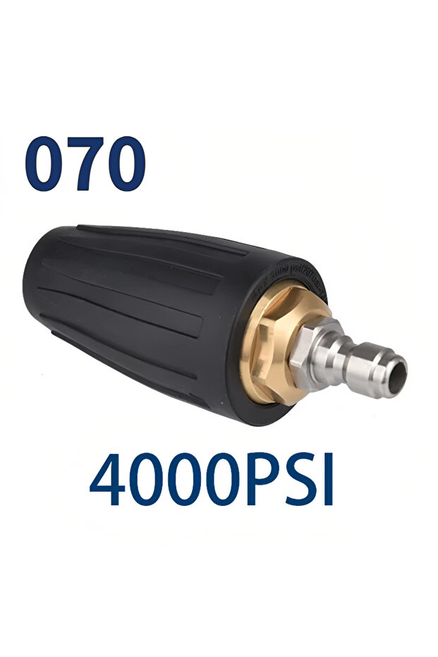070 Pressure Washer Tips Turbo Nozzle Pressure Washer 4000 PSI with 1/4 Quick Connect for Cleaning B
