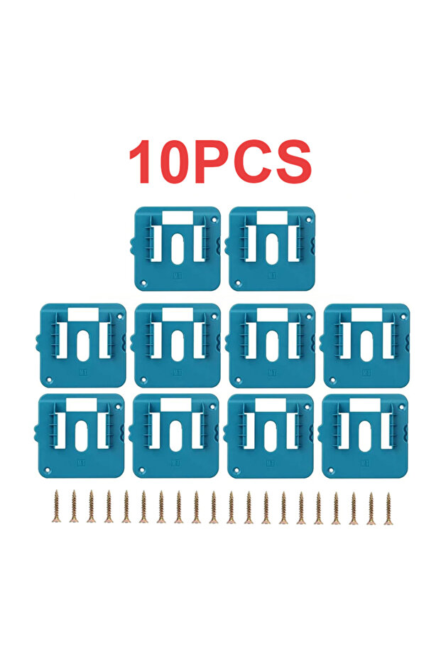 10PCS 5PCS/10PCS Battery Holder Wall Mount for 18V Makita BL1860 BL1850 BL1840 BL1830,Battery Bracke