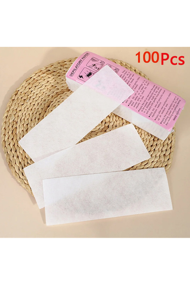 108-100pcs 20PCS/50PCS/100PCS Professional Hair Removal Waxing Strips Non-woven Fabric Waxing Papers
