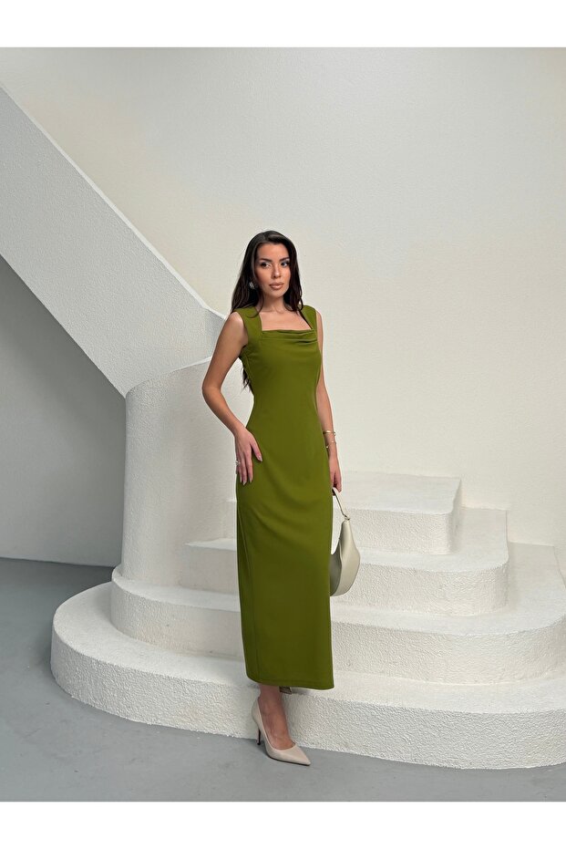 AROW Maxi Elbise - 6