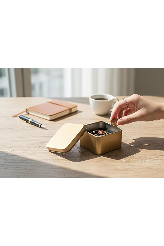 Empty Metal Tin Box, Small Mini Box,