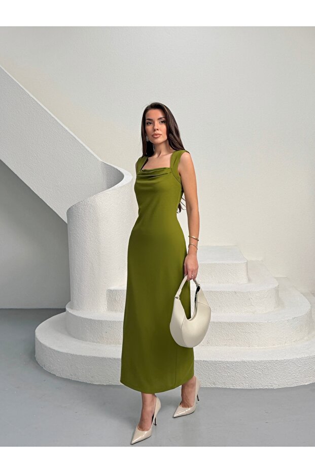 AROW Maxi Elbise - 5