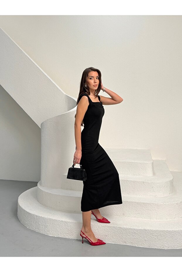 AROW Maxi Elbise - 5