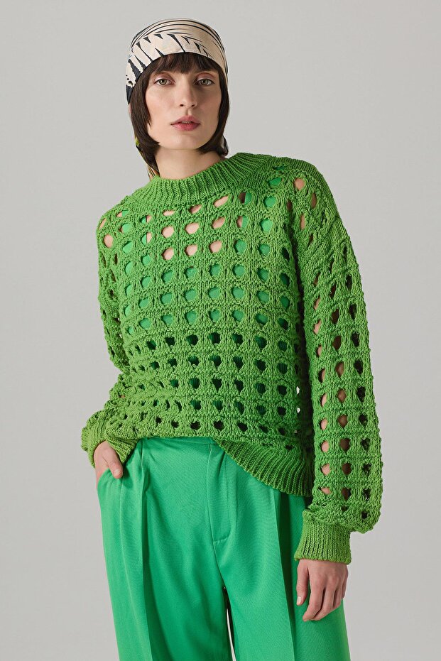 Delikli Kazak - Benetton - 7