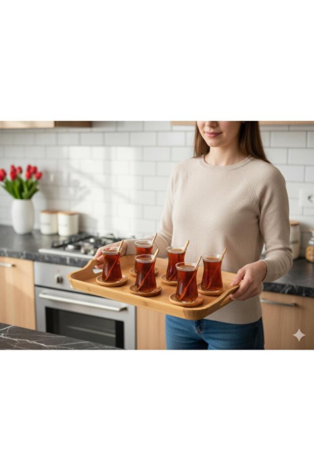 صينية باند مستطيلة كبيرة - 4