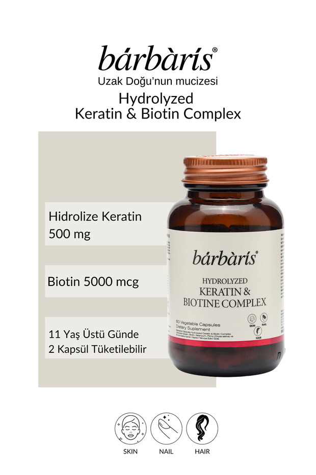 Keratin Biotine Complex 60 Kapsül - 2