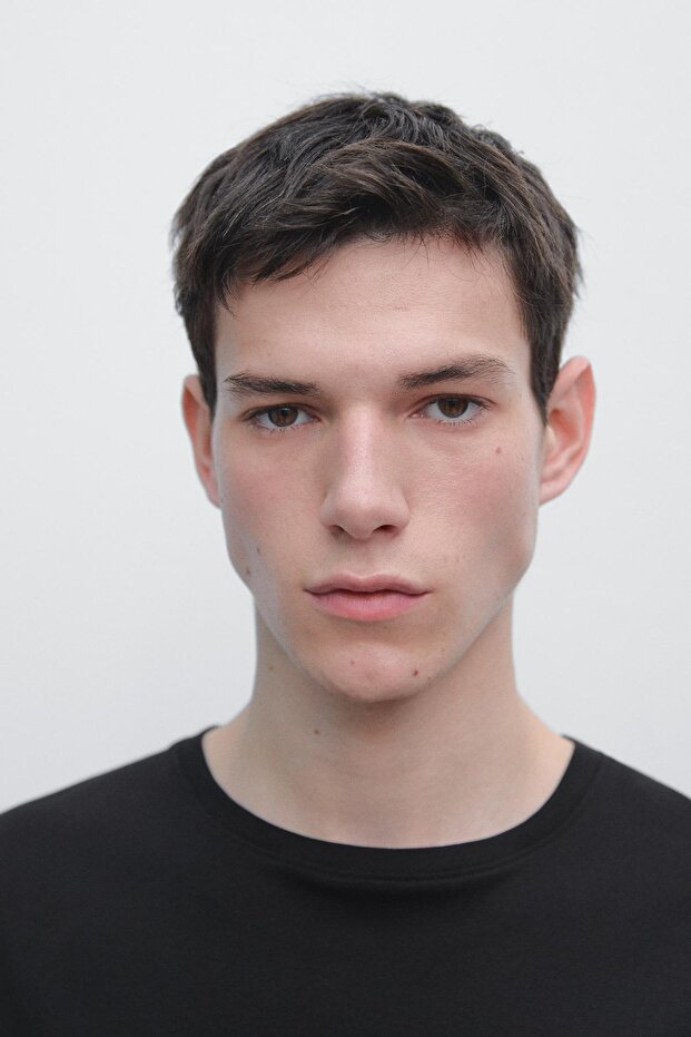 %100 merserize pamuklu t-shirt - 4