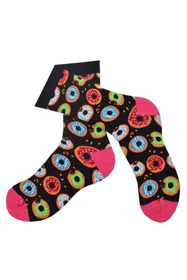 جوارب رجالية بنقشة الدونات - 41/44 - 1