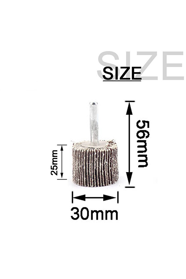 2pcs 120 30mm 2Pcs 16-80mm Buffing Sandpaper Flap Wheel 60/80/120 Grit Abrasive Grinding Wheel Dreme