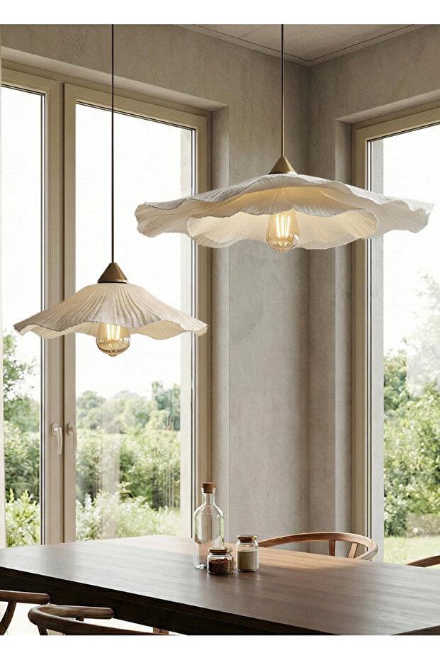 2'li Modern Avf İki Katlı Sarkıt Avize & 40 cm Avize - 1