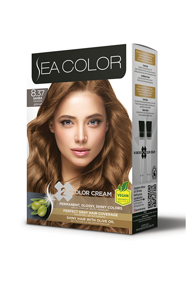 Sea Color Saç Boyası 8.37 Sahra