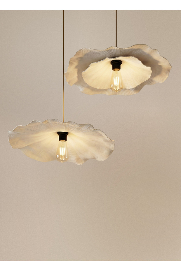 2'li Modern Avf İki Katlı Sarkıt Avize & 60 cm Avize - 2