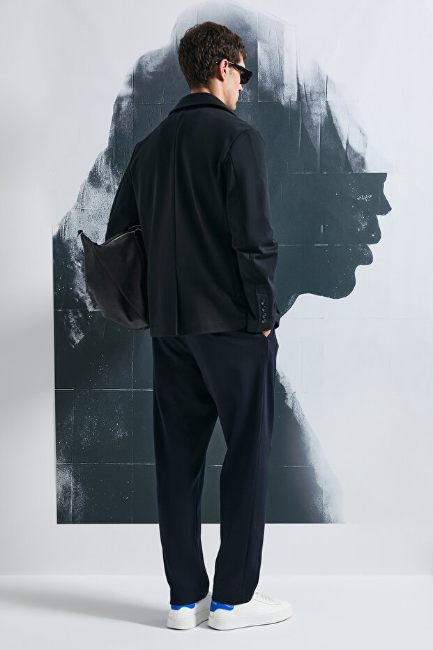 Tomas Erkek Örme Ceket Lacivert - 6