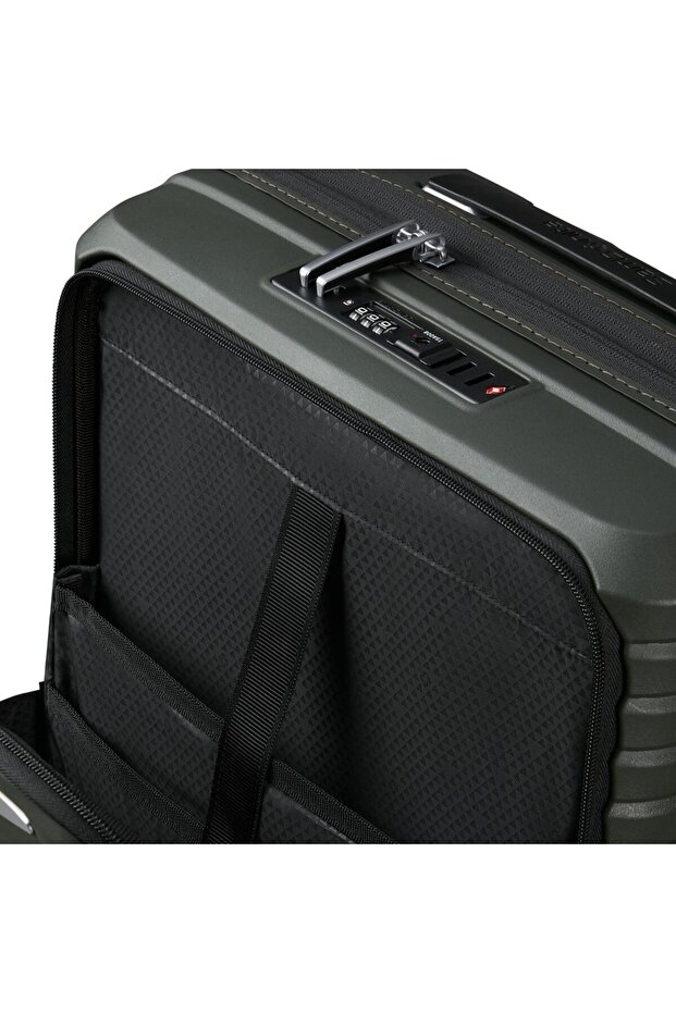 Koyu Yeşil Upscape Körüklü - Kabin Boy Valiz - 4