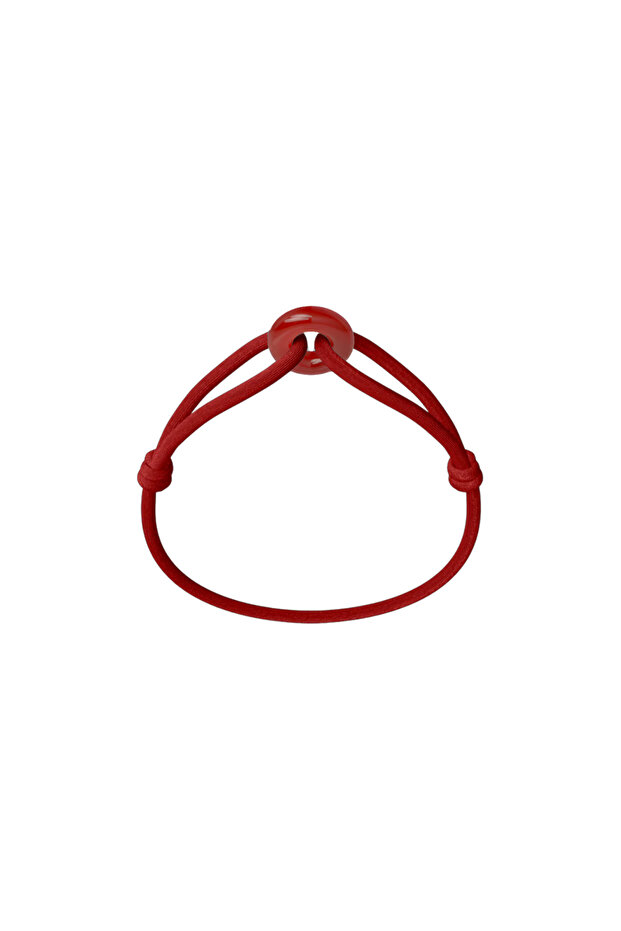 Red Soho Cord Bracelet