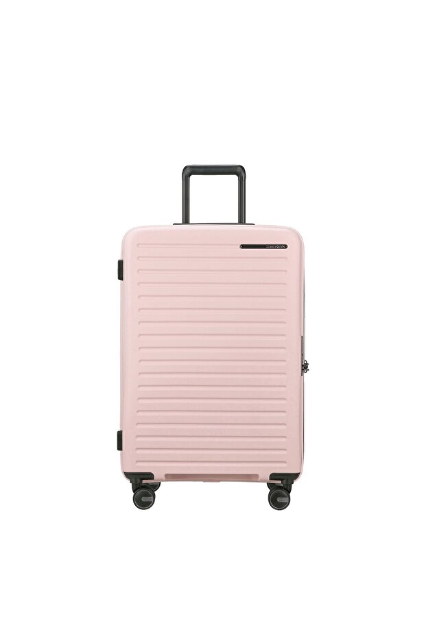 Pembe Restackd - Körüklü 68/25 Orta Boy Valiz - 1