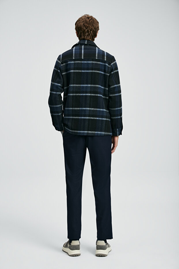 Davıd Erkek Basic Gömlek Regular Fit Siyah - 6