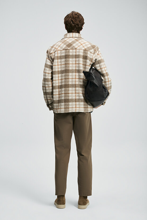 Vardar Erkek Basic Gömlek Regular Fit Bej - 6