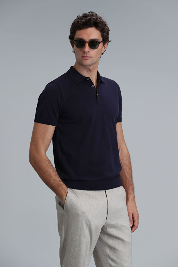 Pulover pentru bărbați Pulls, bleumarin - 5