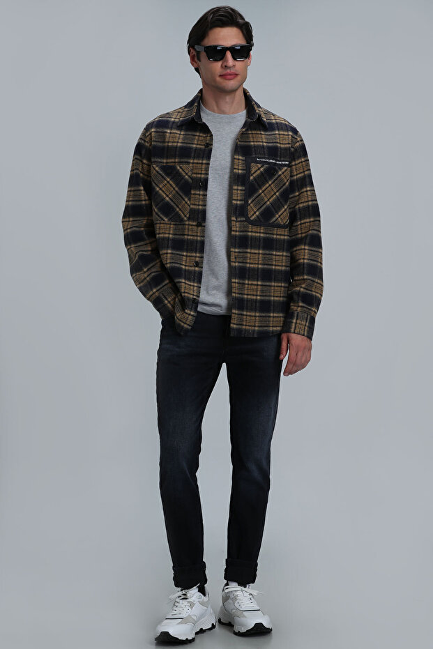 Hammer Erkek Basic Gömlek Regular Fit Lacivert - 2