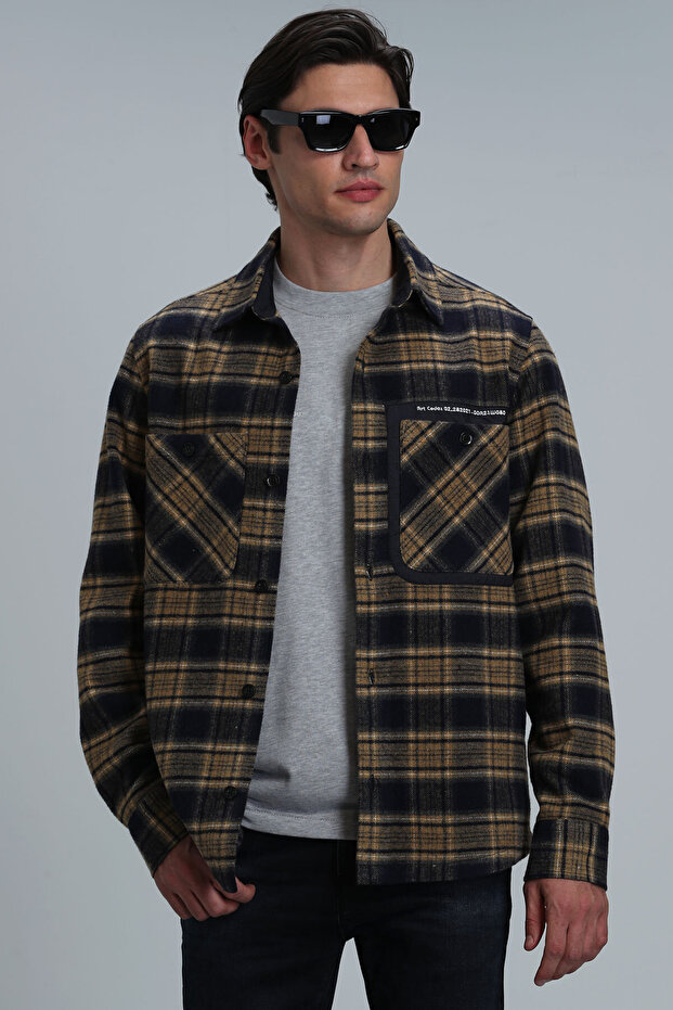 Hammer Erkek Basic Gömlek Regular Fit Lacivert - 1