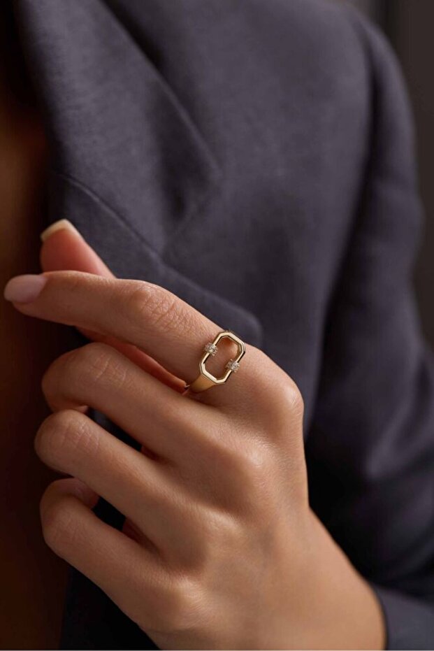 Rectangle Yüzük - 4