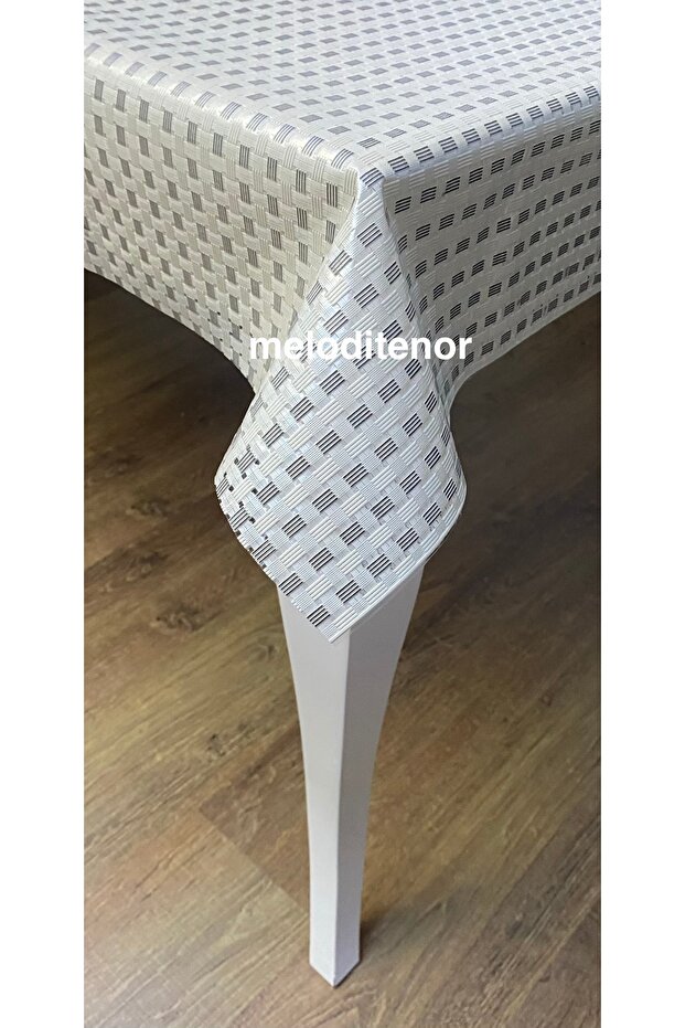 Transparent Coating Thick Straw Luxury Slip-Resistant Easy Wipe Pvc Oilcloth Table Cloth