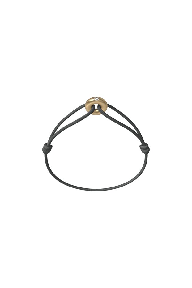 Mini Golden Soho Diamond Cord Bracelet
